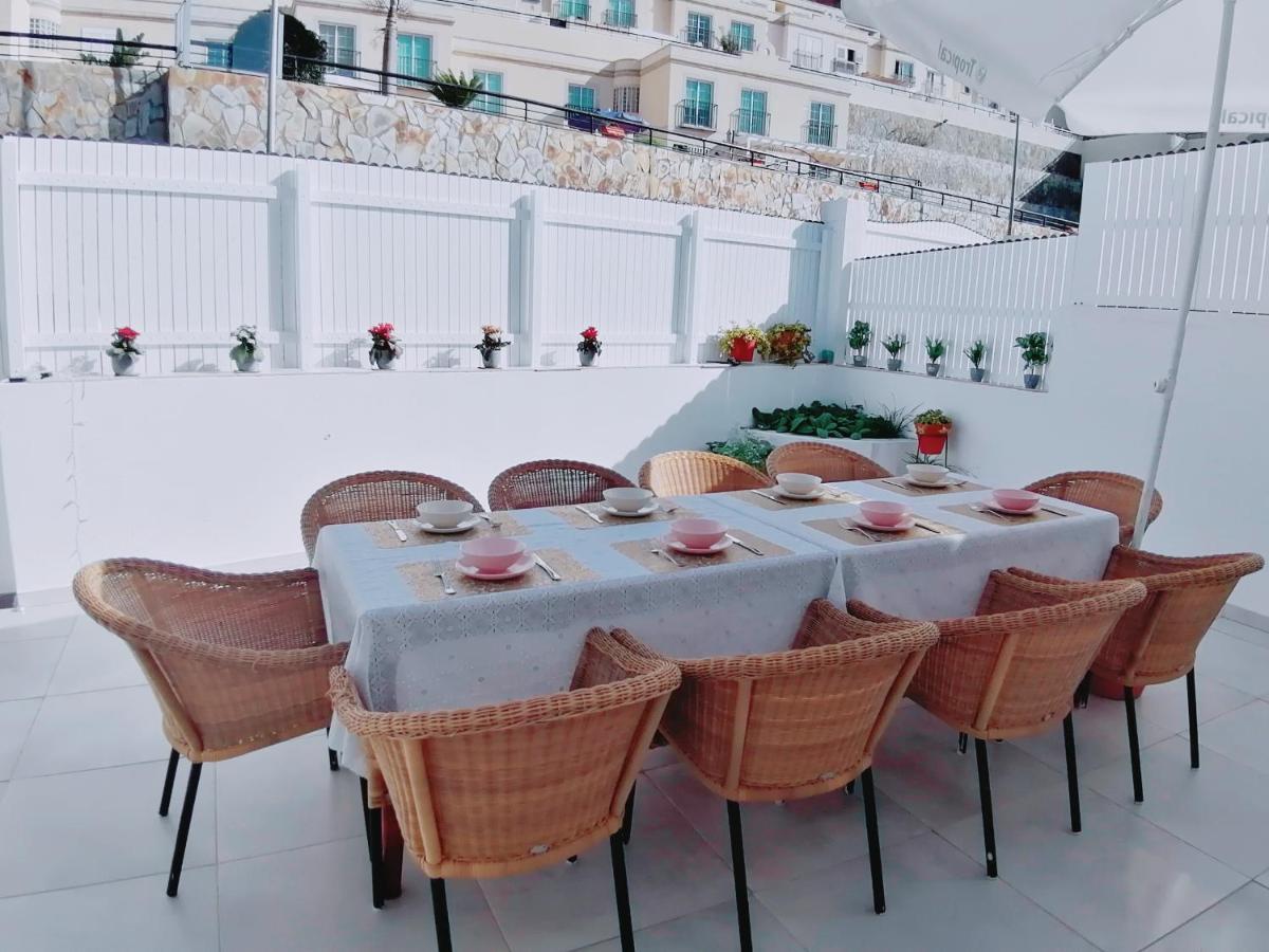 Big Villa Puerto Rico Streetfront With Private Saltwater Jacuzzi Pool, Bbq, Kitchen & 3 Terraces Near Shopping Center Puerto Rico (Gran Canaria) Buitenkant foto